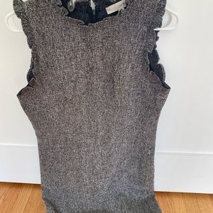 Black and white Loft dress